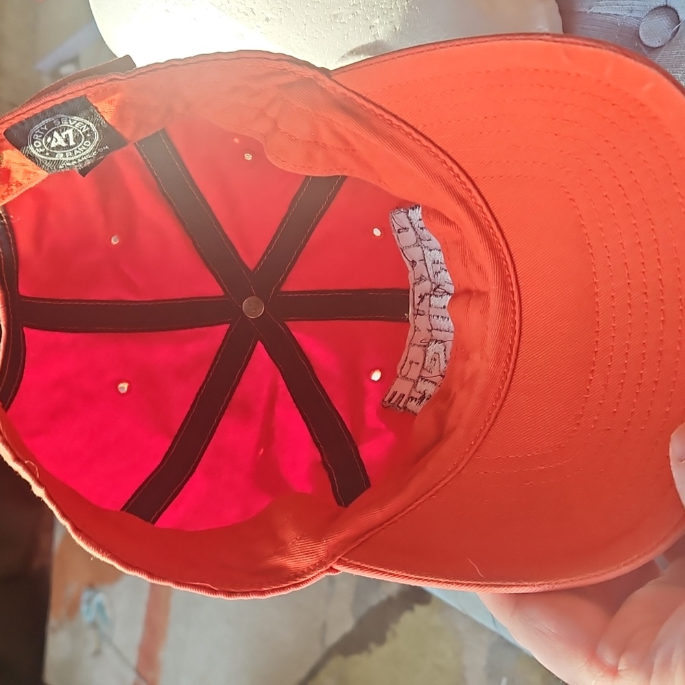 🌟3/$25🌟 Orange Crush Edmonton Oilers Onesize Fits All Baseball Cap - Picture 7 of 8